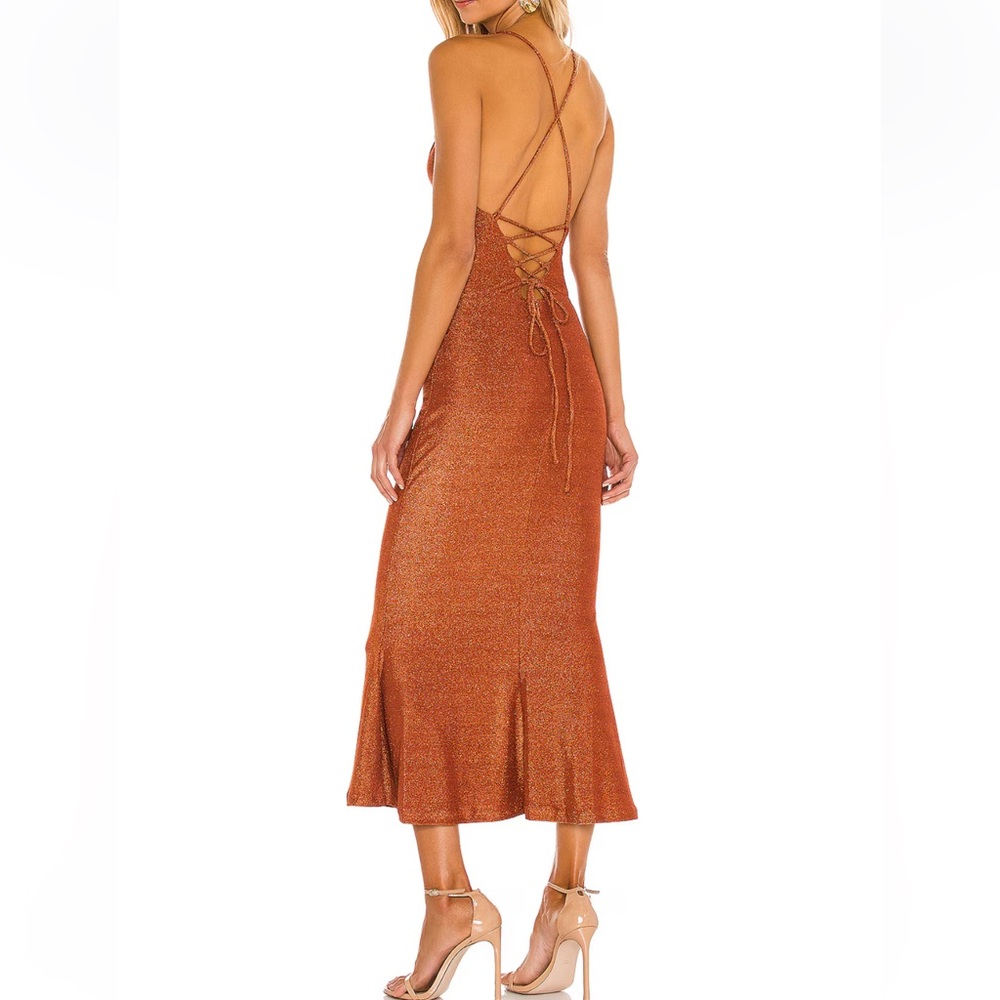 MISHA COLLECTION Greta Dress - Copper - Size 2